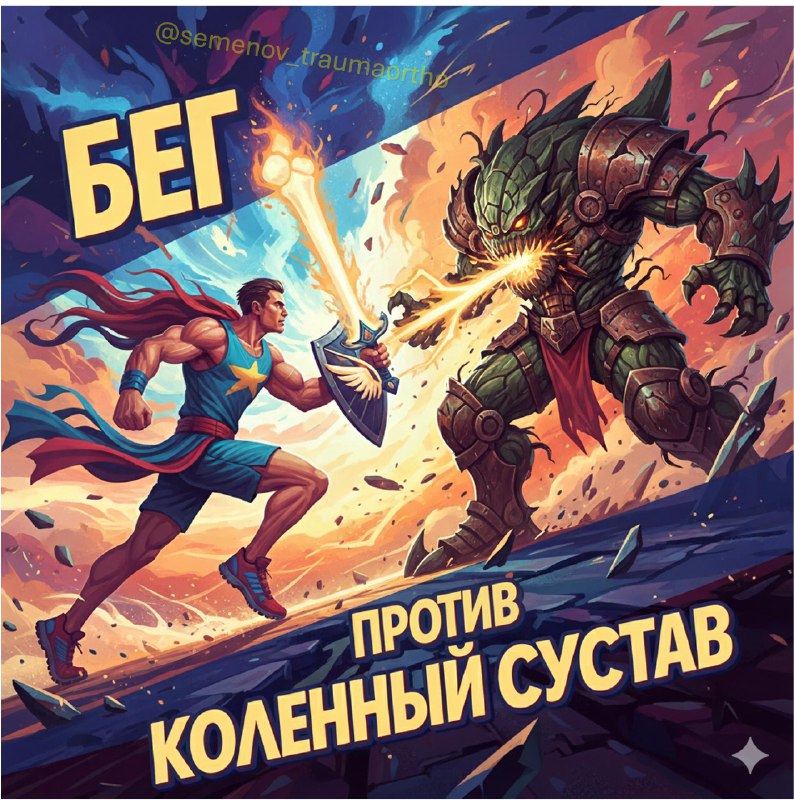 Бег и колени! Что происходит с хрящом — рентгенограмма, разбор клинического случая