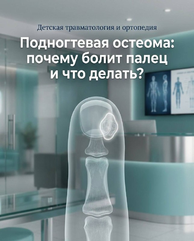 Экзостоз Дюпюитрена: подногтевое костное разрастание — рентгенограмма, разбор клинического случая