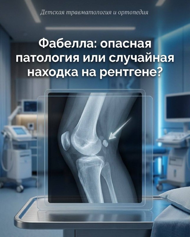 Фабелла коленного сустава: норма и патология — рентгенограмма, разбор клинического случая