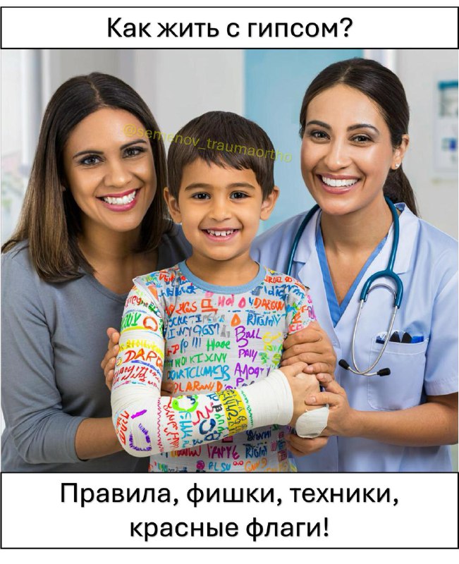 Как жить с гипсом? Гайд — рентгенограмма, разбор клинического случая