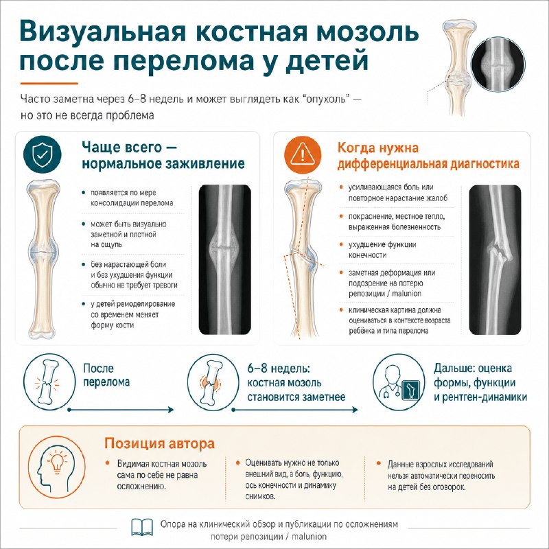 Когда на рентгене появляется костная мозоль