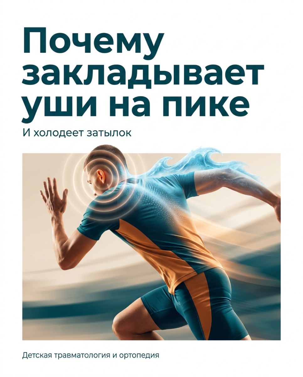 Почему на пике нагрузки закладывает уши и бросает в озноб — иллюстрация к материалу
