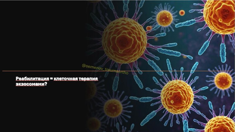 Реабилитация: клеточная терапия через экзосомы — рентгенограмма, разбор клинического случая
